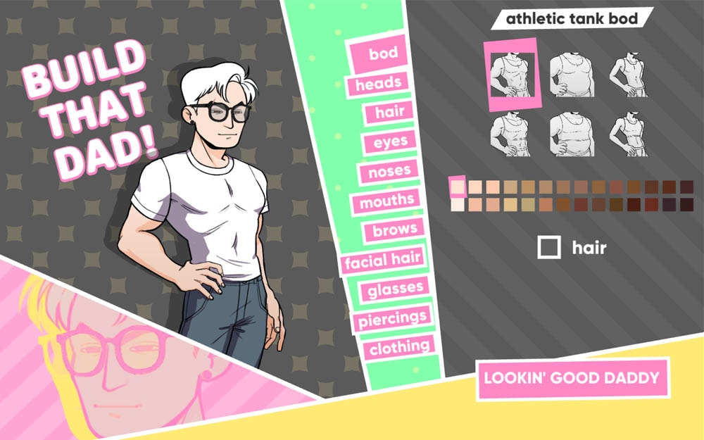 Build that Dad feature from <em>Dream Daddy</em>